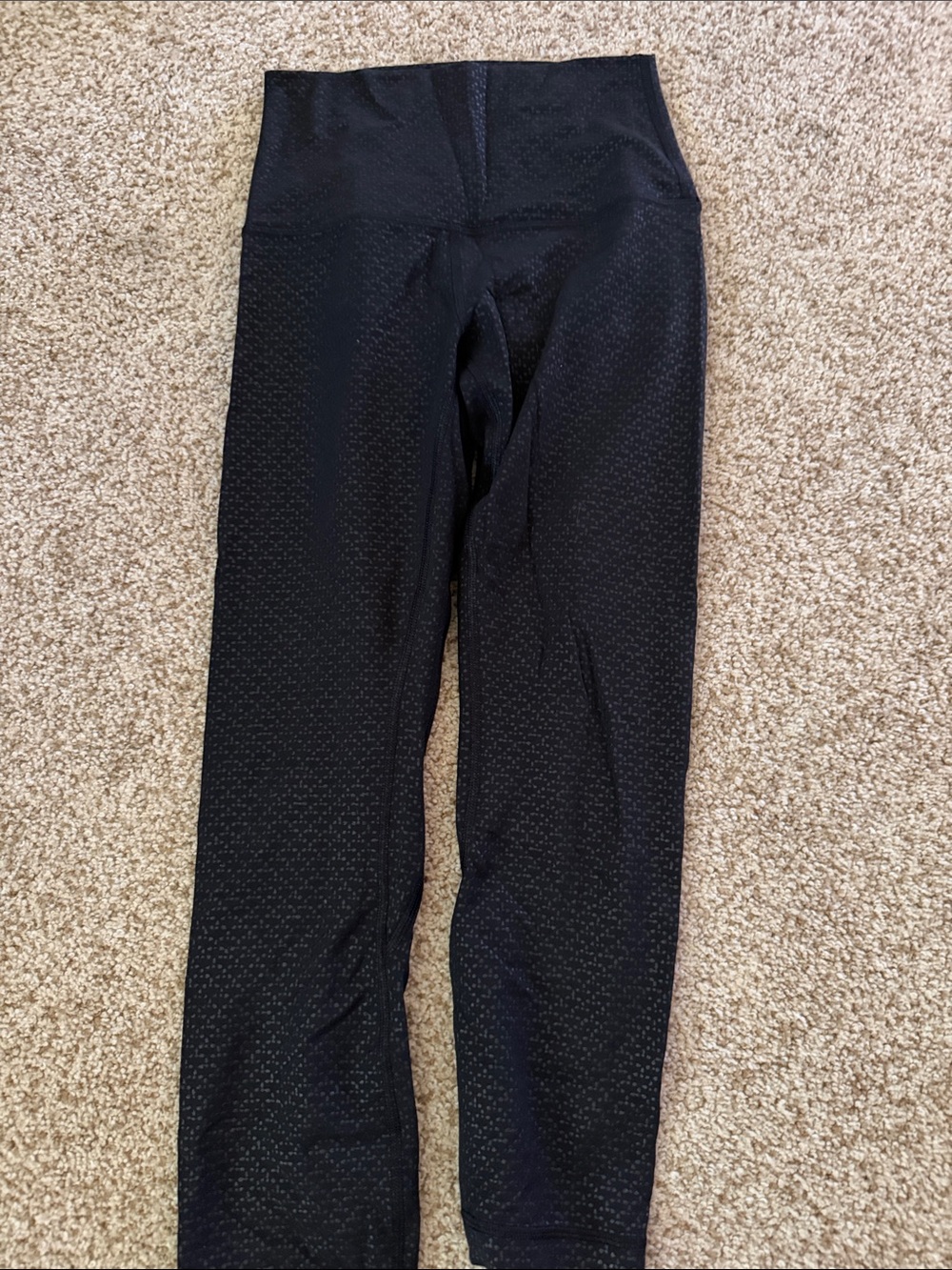lululemon athletica Kids Black Performance Leggings
